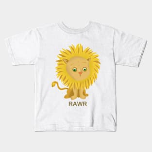 Cute Rawr Kids T-Shirt